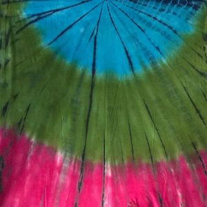 Tie-dye scarf/shawl